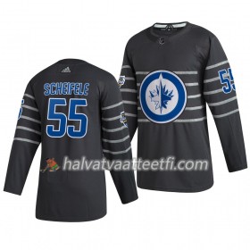 Miesten NHL Winnipeg Jets Pelipaita Mark Scheifele 55 Harmaa 2020 NHL All-Star Adidas Authentic